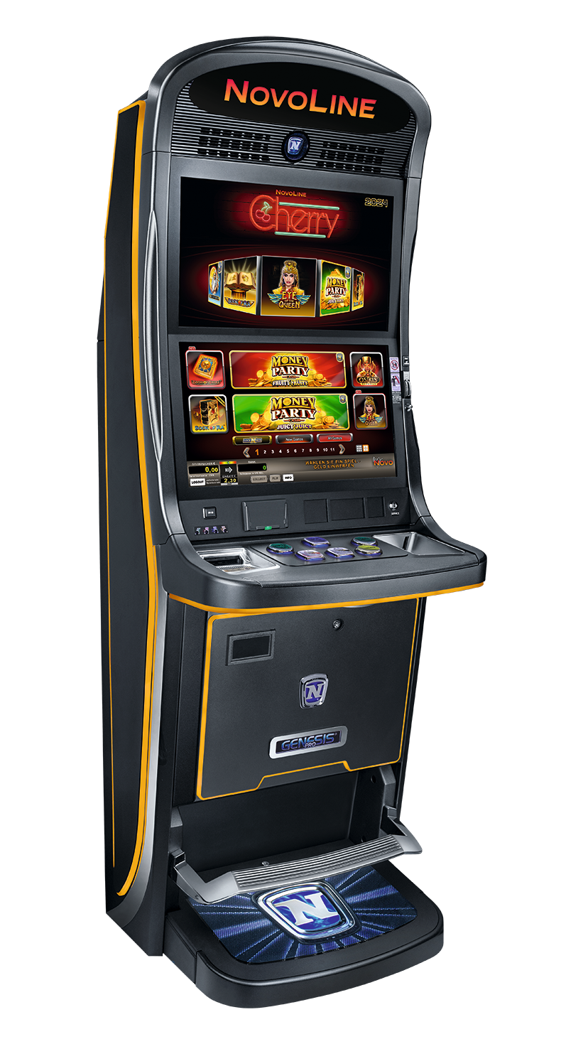 Genesis Pro Spielautomat Seitenansicht links